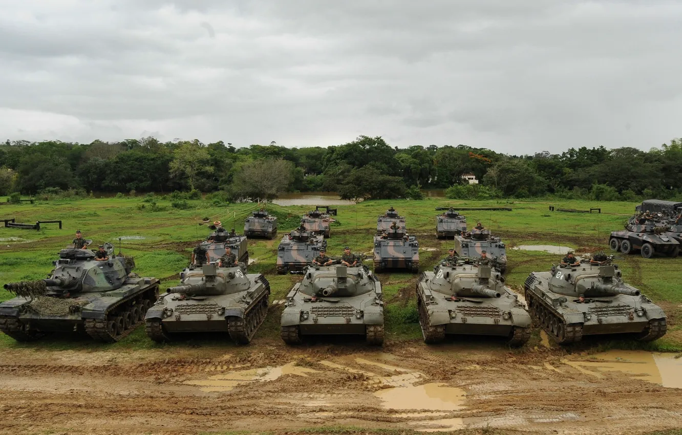 Фото обои weapon, Brazil, tank, armored, military vehicle, armored vehicle, armed forces, military power