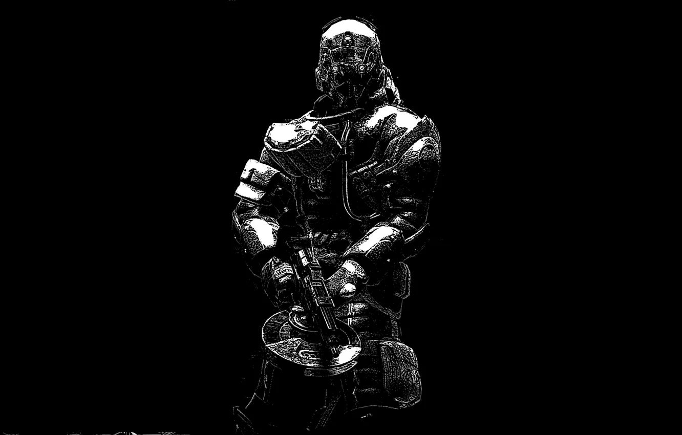 Фото обои мертвый космос, Айзек Кларк, Dead Space3