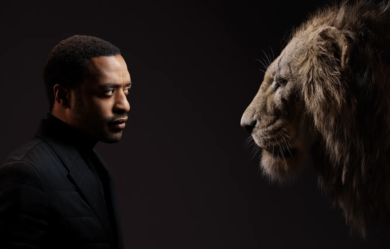 Фото обои лев, мужчина, актёр, Король Лев, The Lion King