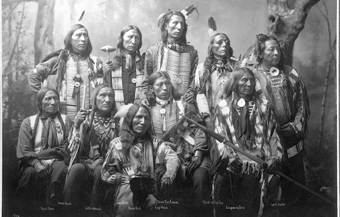 Фото обои native americans, first people, first nations, chiefs, leaders
