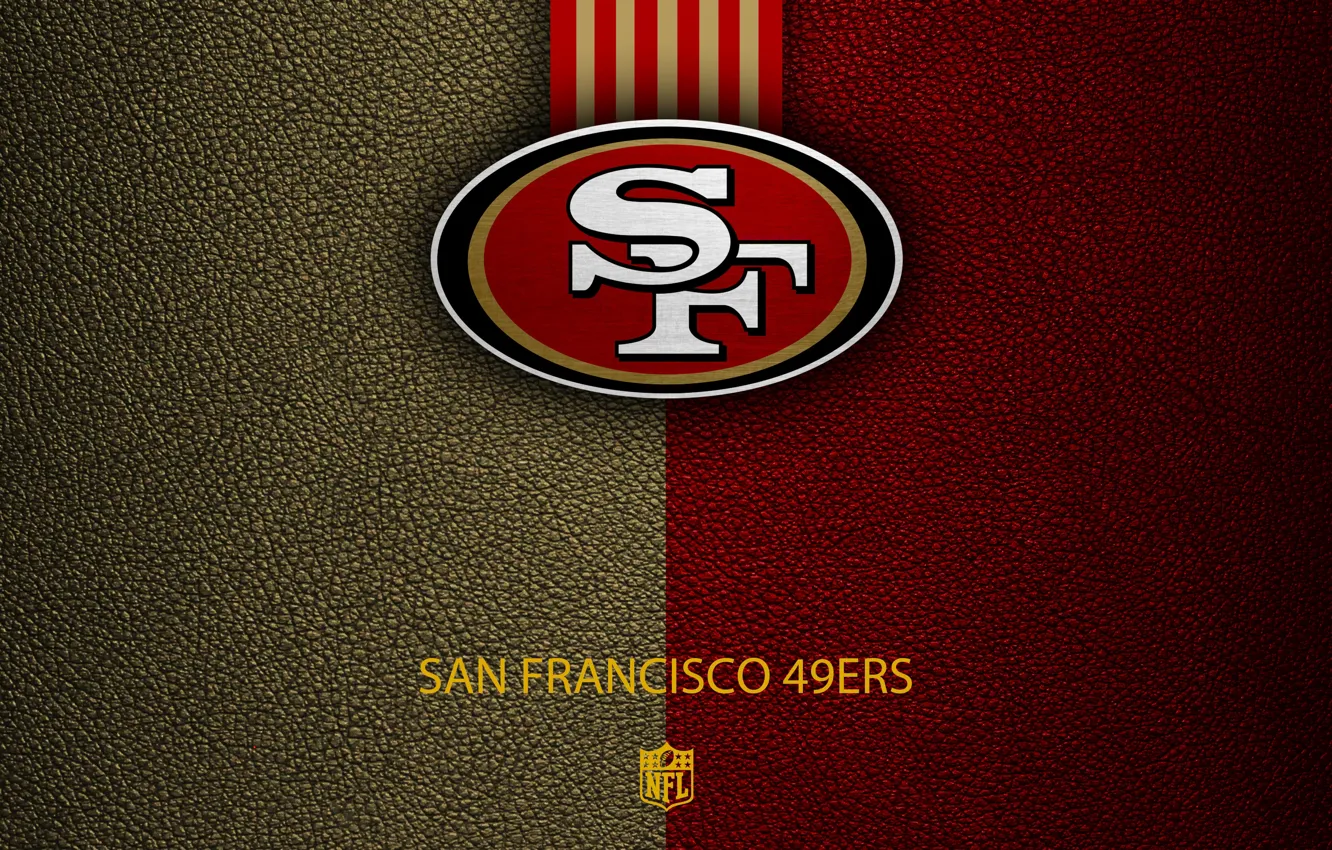 Фото обои wallpaper, logo, Sport, nfl, San Francisco 49ers