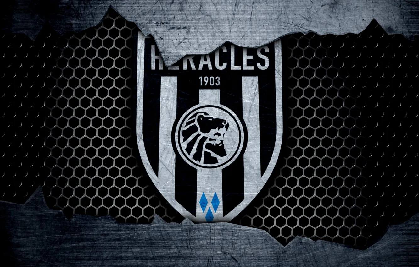 Фото обои wallpaper, sport, logo, football, Heracles