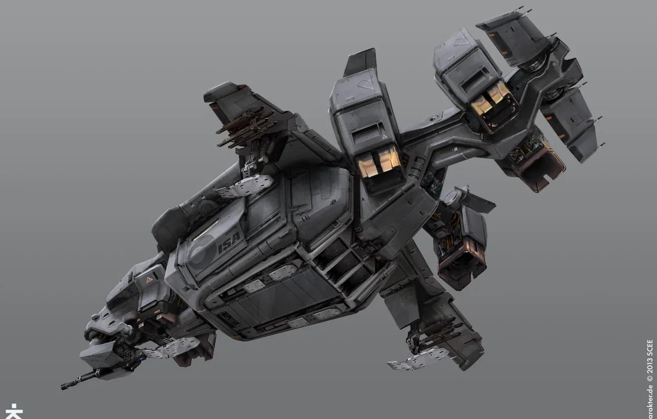 Фото обои killzone, plane, helghast