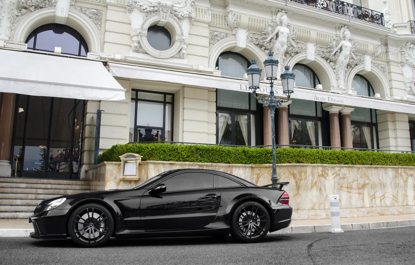 Фото обои Mercedes, Monaco, AMG, Black Series, SL65, Monte-Carlo