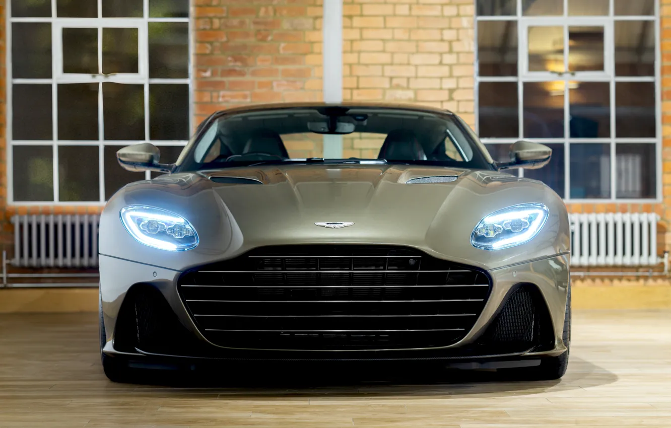 Фото обои Aston Martin, DBS, Superleggera, вид спереди, 2019, OHMSS, OHMSS Edition