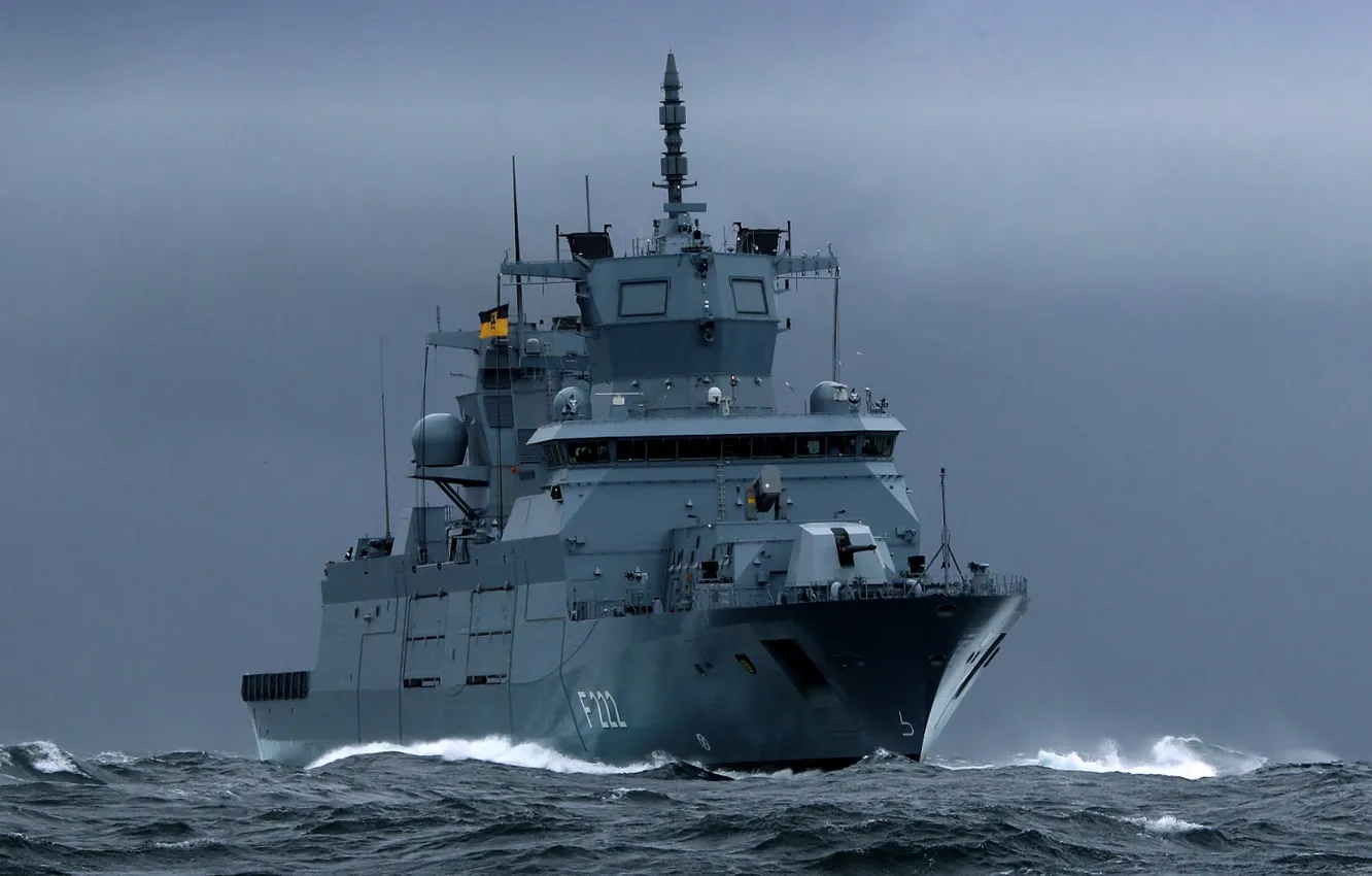 Фото обои корабль, боевой, фрегат, Baden