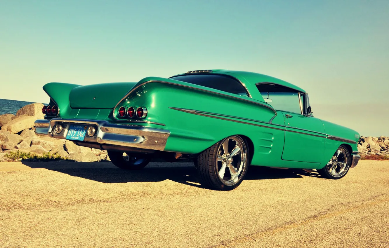 Фото обои Classic, Green, Impala