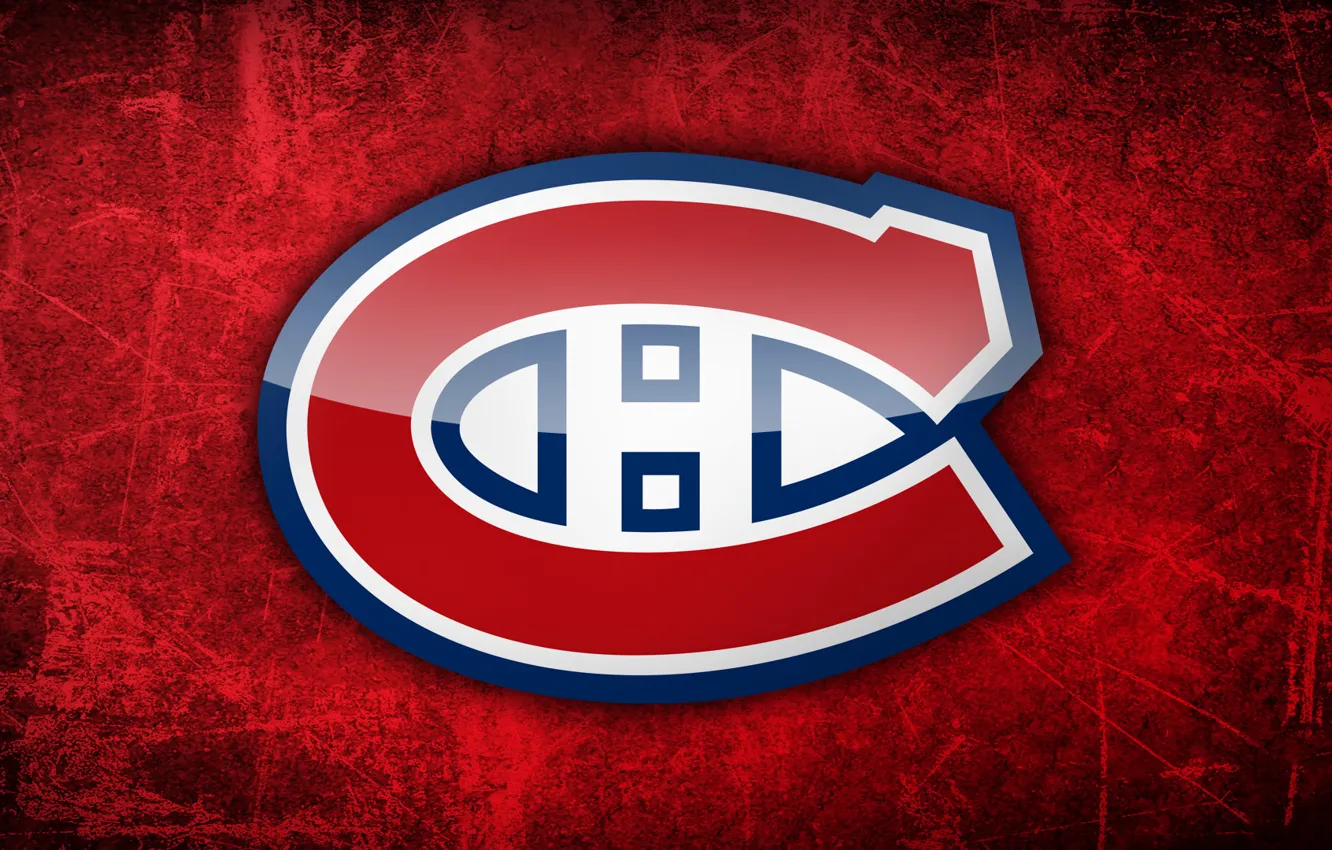 Фото обои логотип, Монреаль, NHL, НХЛ, Montreal, Canadiens, Canadiens de Montreal