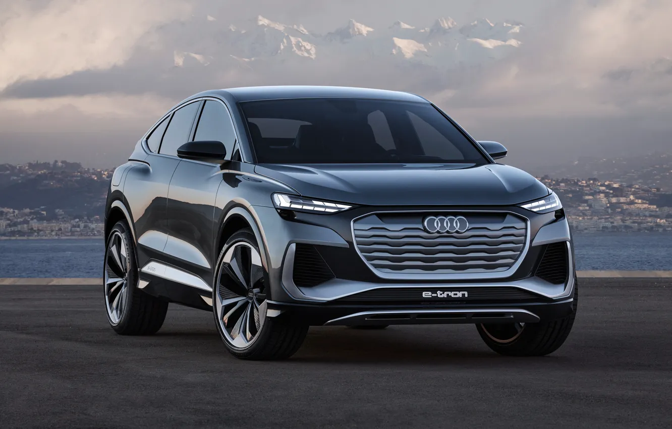 Фото обои Concept, Audi, e-tron, Sportback, 2020, Q4