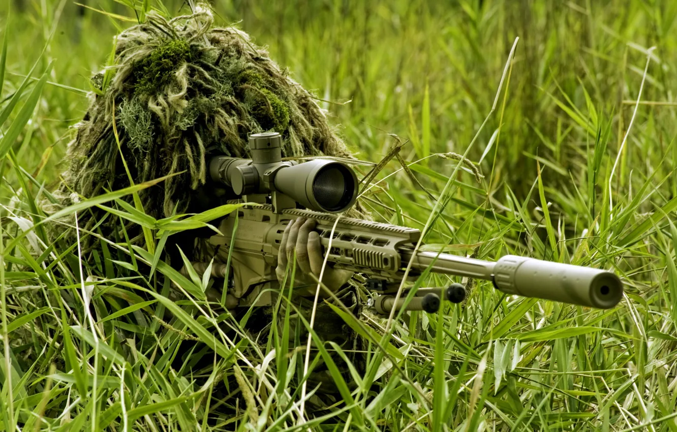 Фото обои винтовка, sniper, Remington XM2010