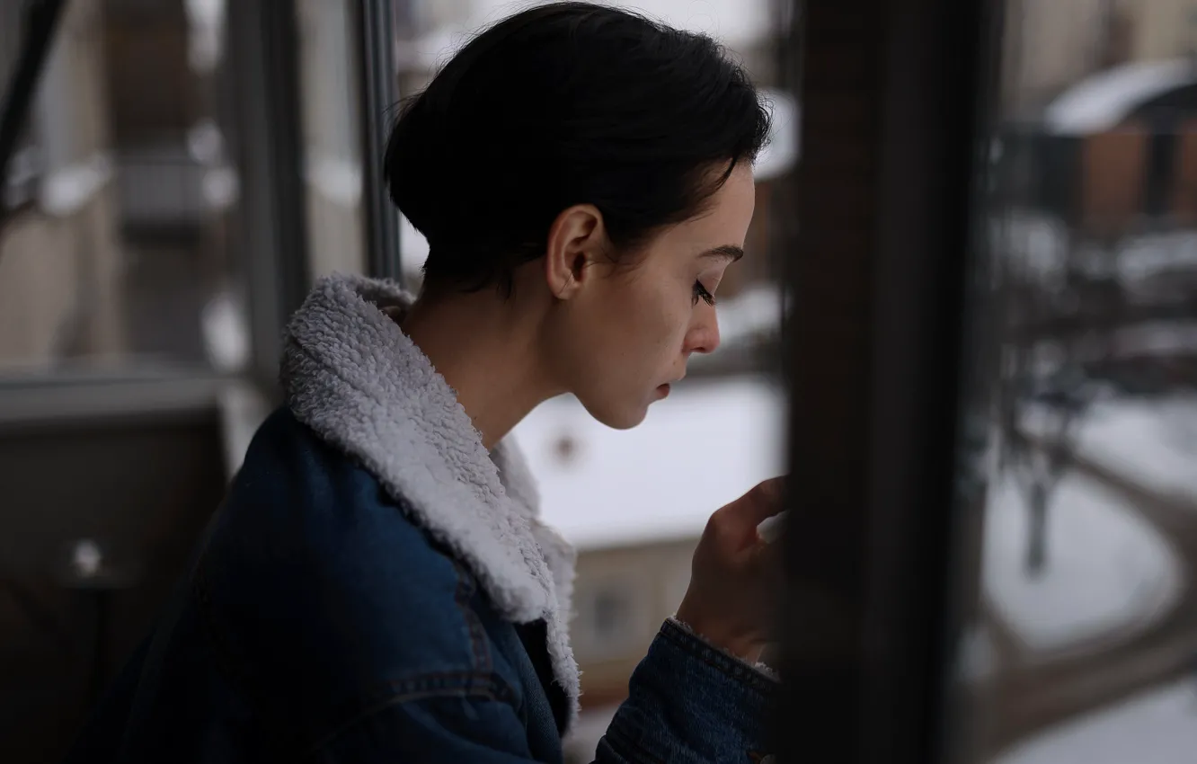 Фото обои окно, профиль, Aleks Five