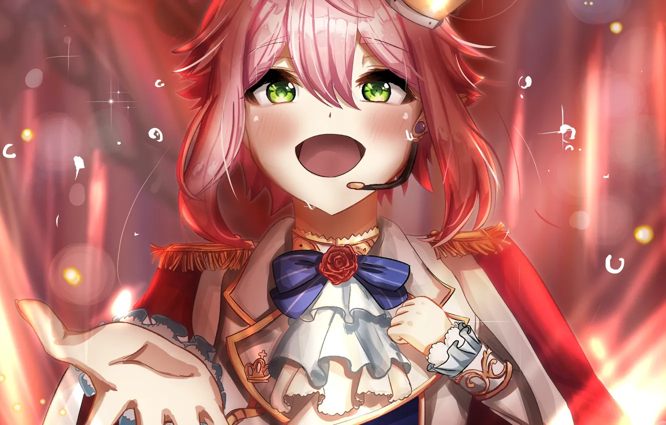 Фото обои взгляд, улыбка, певец, Ensemble Stars!