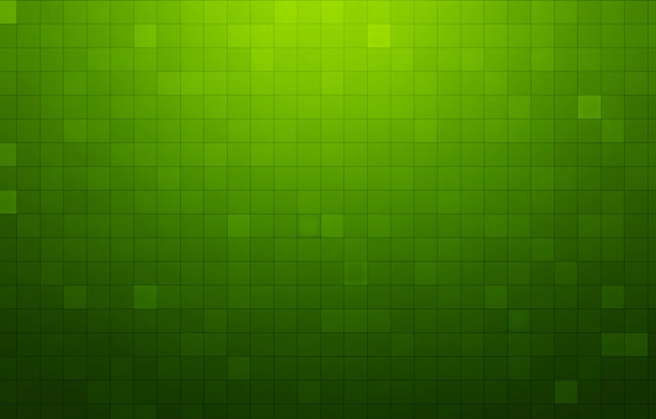 Фото обои Wall, Color, Figures, Texture, Squares, Green Square
