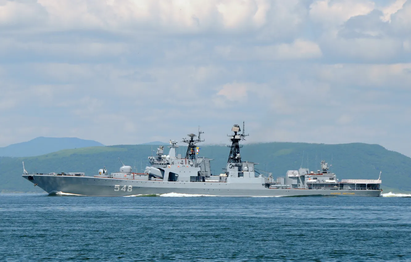 Фото обои БПК, Адмирал Пантелеев, проект 1155