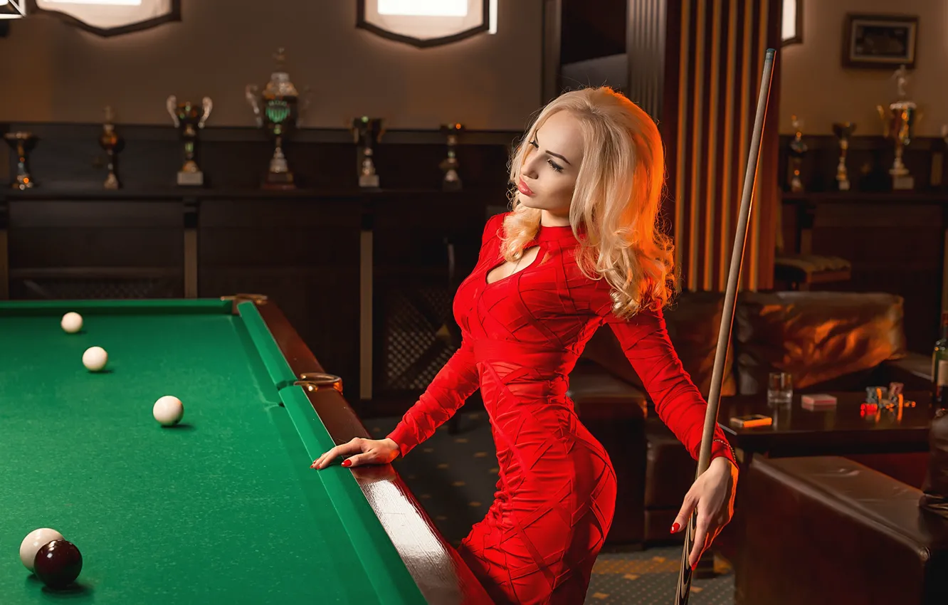 Фото обои pool, dress, model, blonde, Георгий Дьяков
