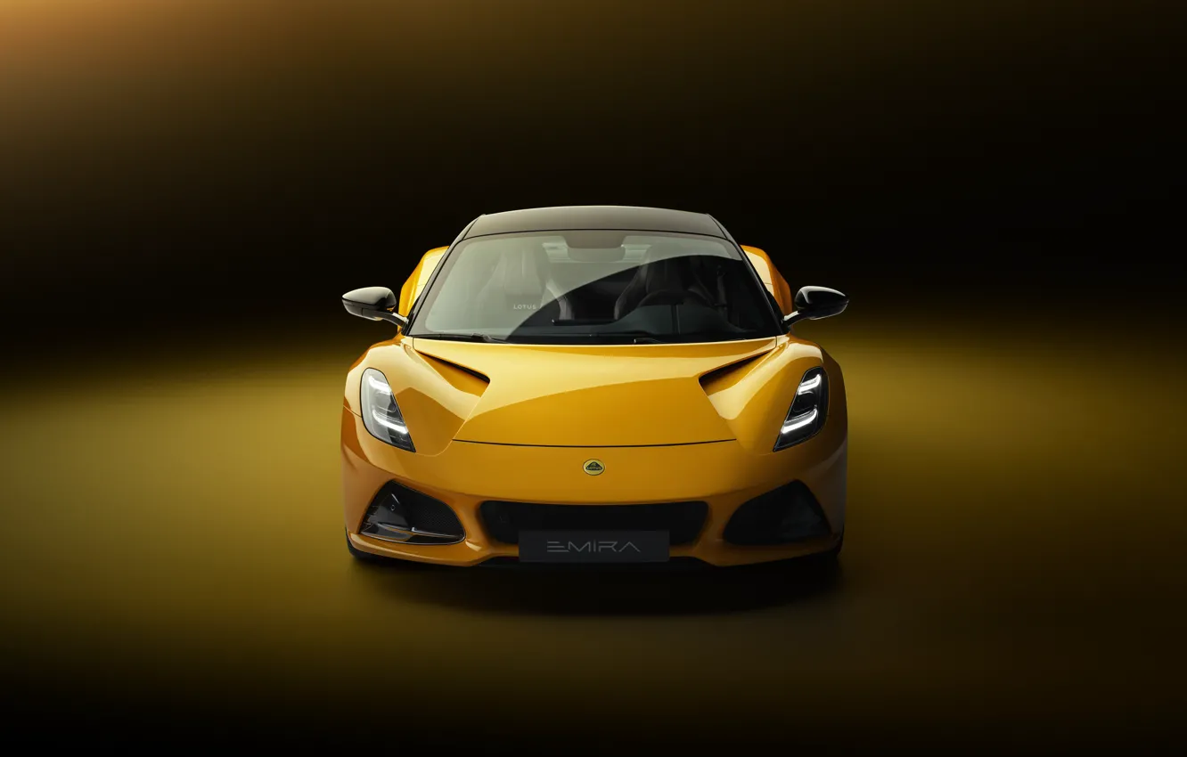 Фото обои Lotus, front view, Emira, Lotus Emira First Edition