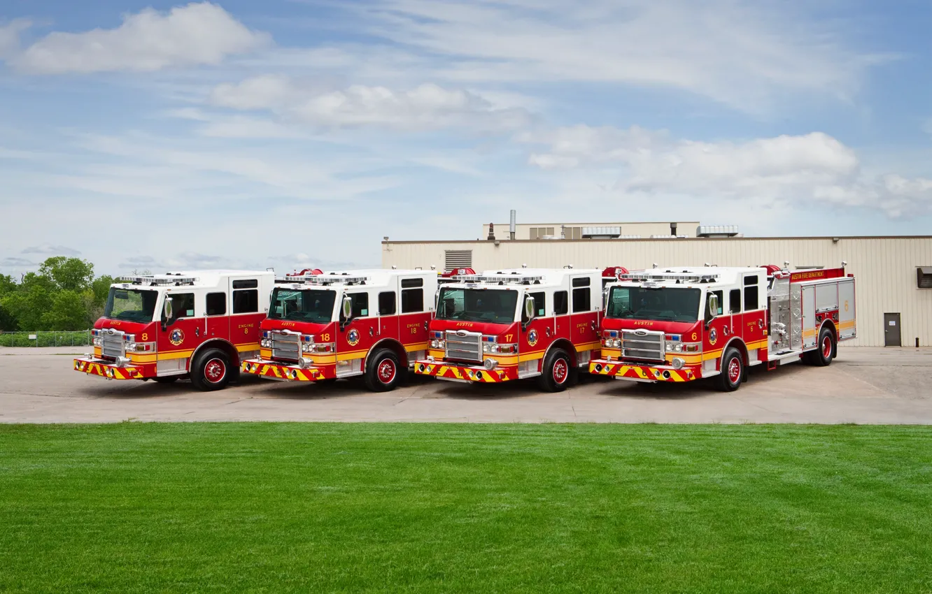 Фото обои pump, fire trucks, Pierce Impel 1500/750 pumper