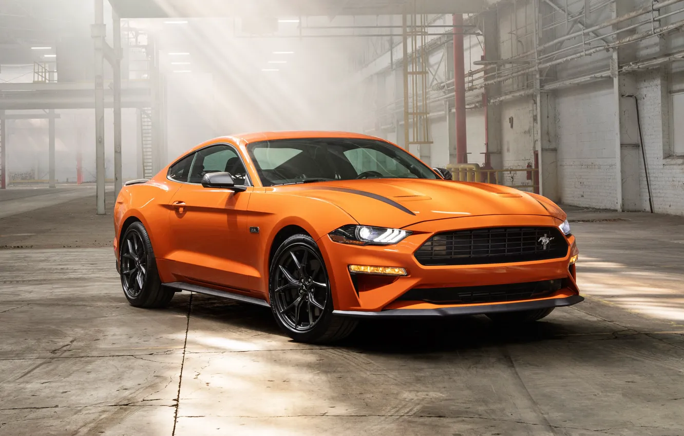 Фото обои Mustang, Ford, EcoBoost, 2020, High Performance Package
