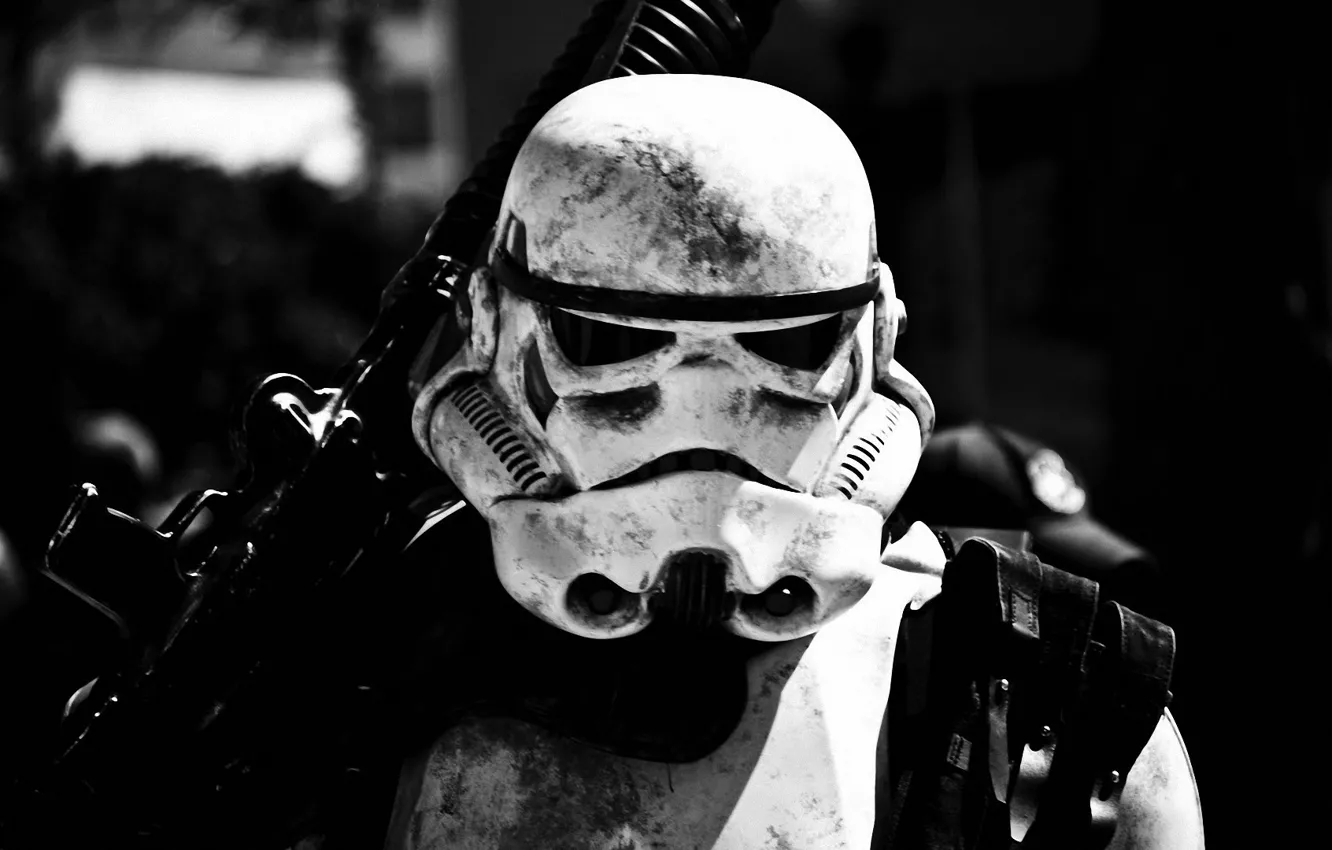 Фото обои dark, star wars, helmet, Stormtroopers