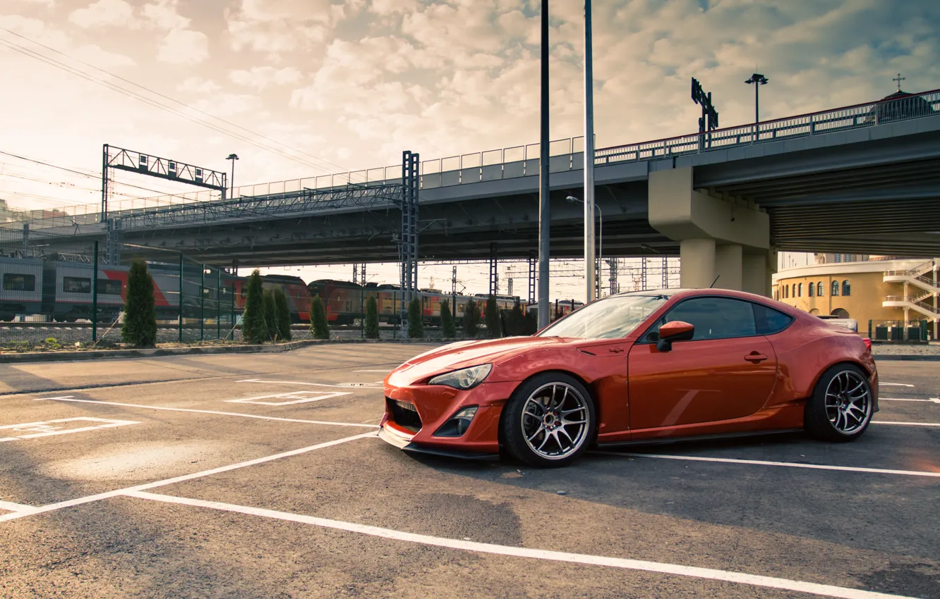 Тойота gt 86 Rocket Bunny 4k