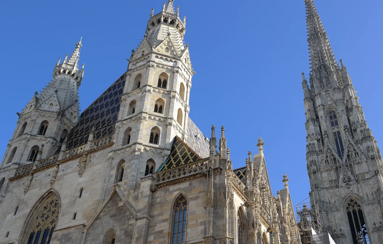Фото обои Австрия, Вена, Собор Святого Стефана, Штефанплац