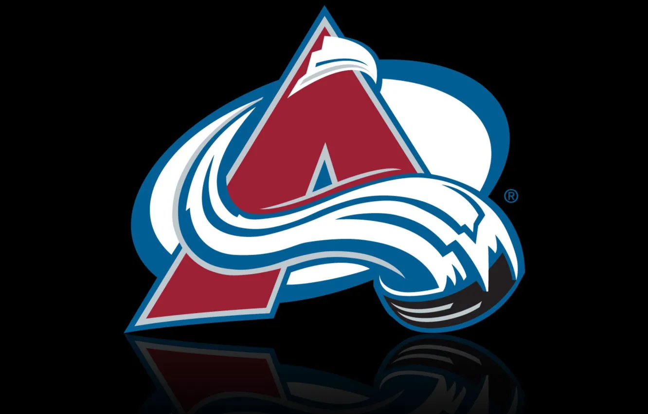 Фото обои логотип, США, NHL, НХЛ, Денвер, хоккейный клуб, Colorado Avalanche, Колорадо Эвеланш