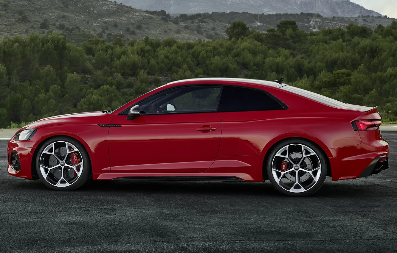 Фото обои вид сбоку, Coupe, Competition, Audi RS 5