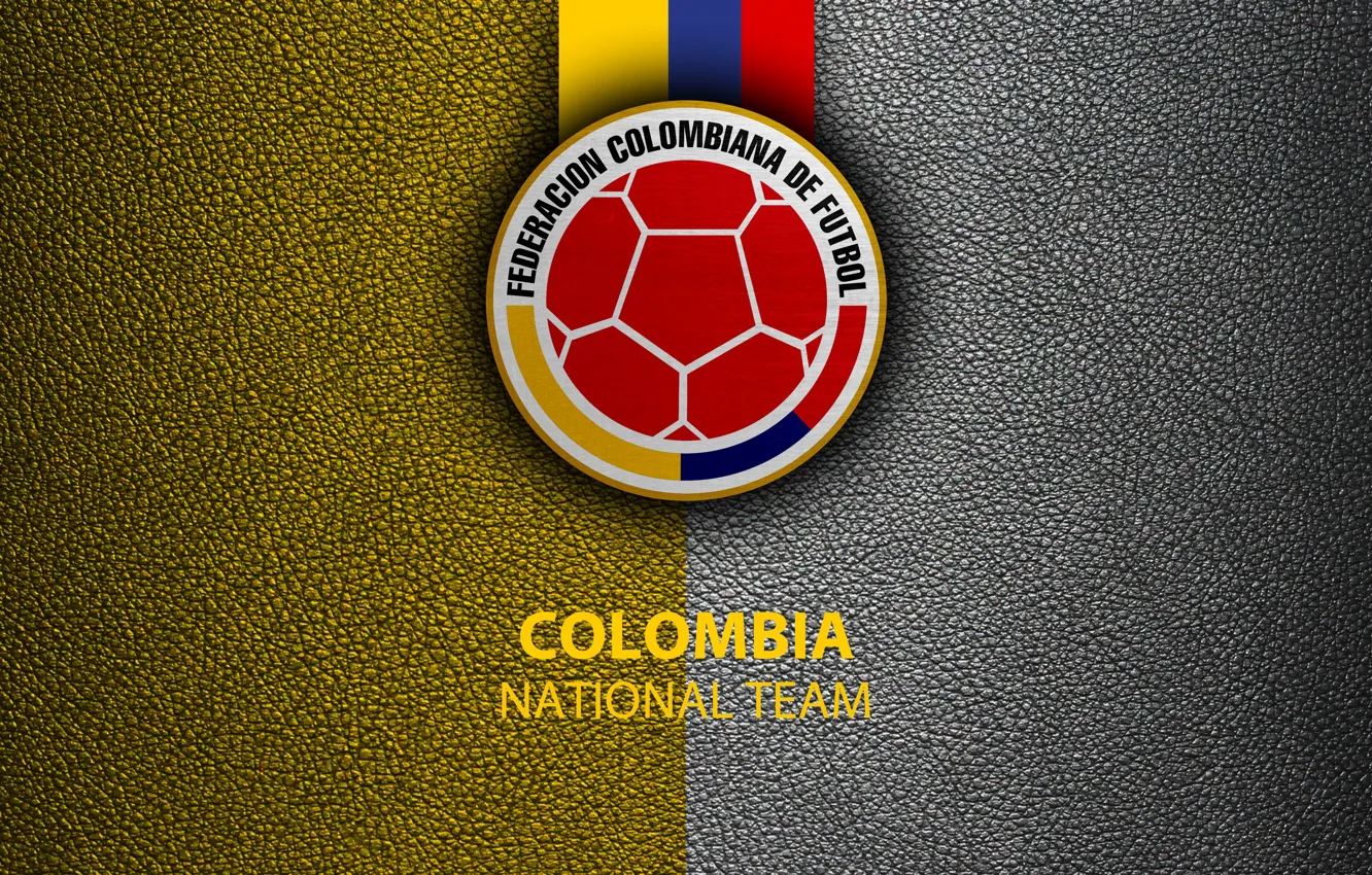 Фото обои wallpaper, sport, logo, football, Colombia, National team