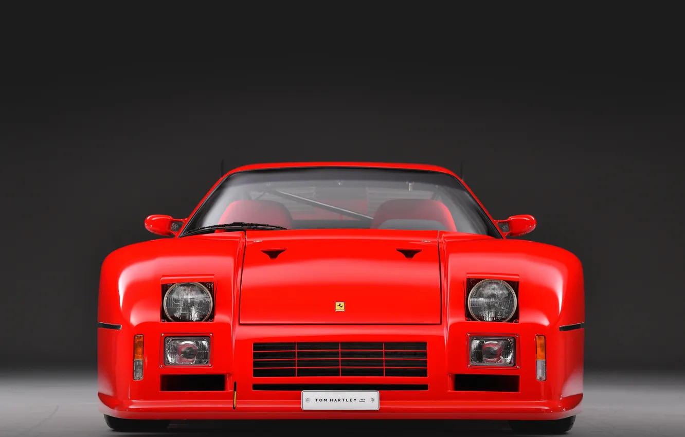 Фото обои Ferrari, суперкар, supercar, Evoluzione, 1988, единственный экземпляр, Ferrari GTO, the only instance