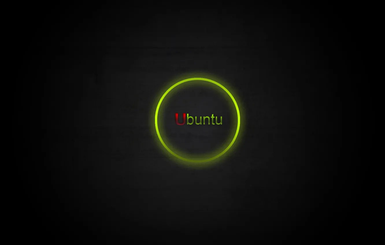 Фото обои Red, Green, Ubuntu