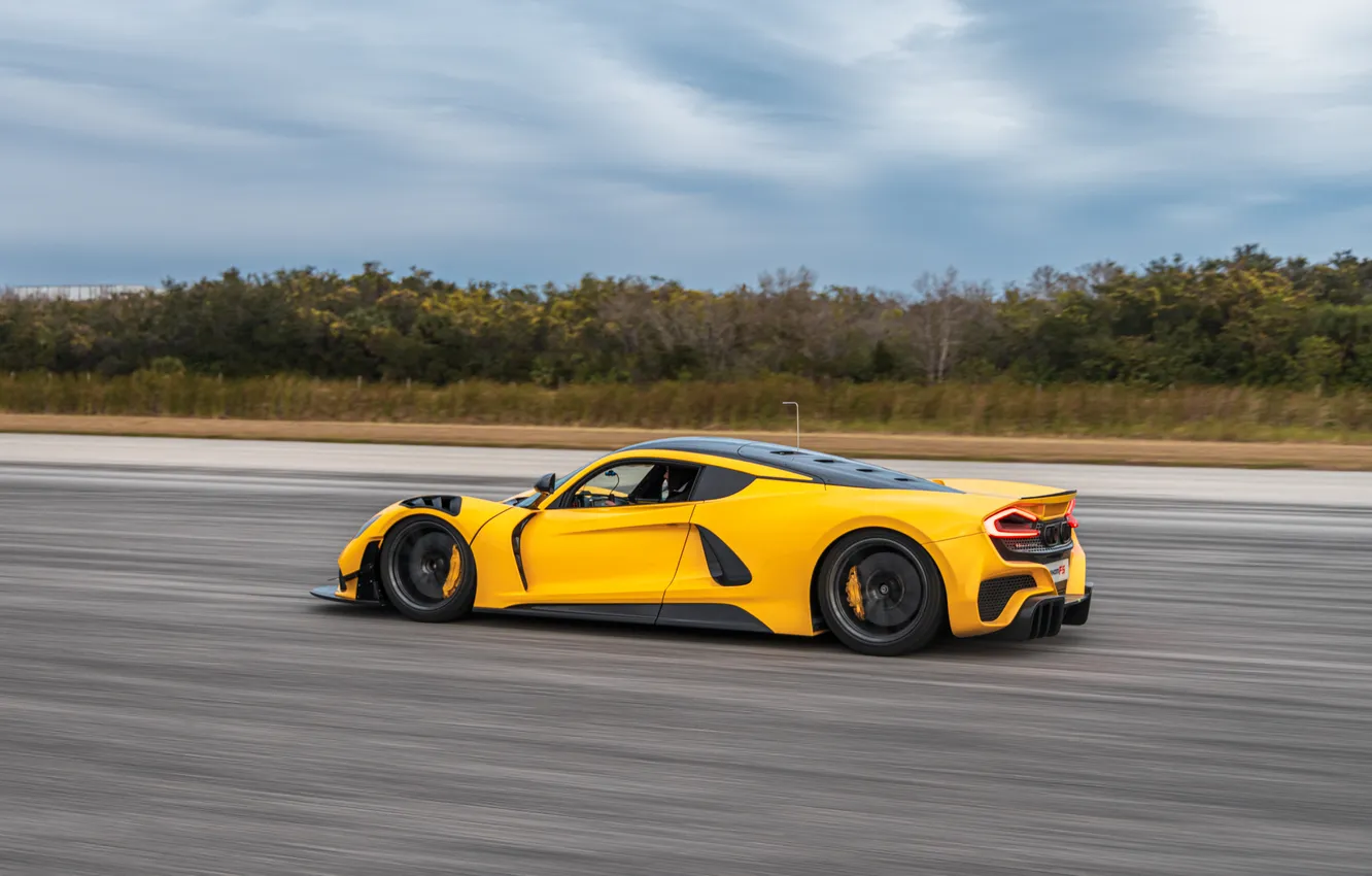 Фото обои скорость, трасса, суперкар, спорткар, Hennessey, Venom F5, 2025, Hennessey Venom F5