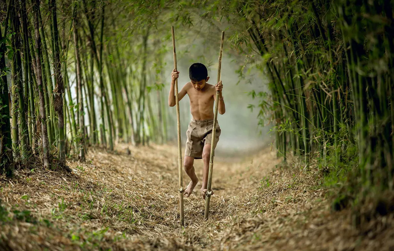 Фото обои Nature, Thailand, Man, People