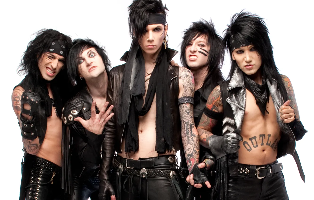 Фото обои музыка, группа, Ashley, hard rock, heavy metal, glam metal, Black Veil Brides, Jake