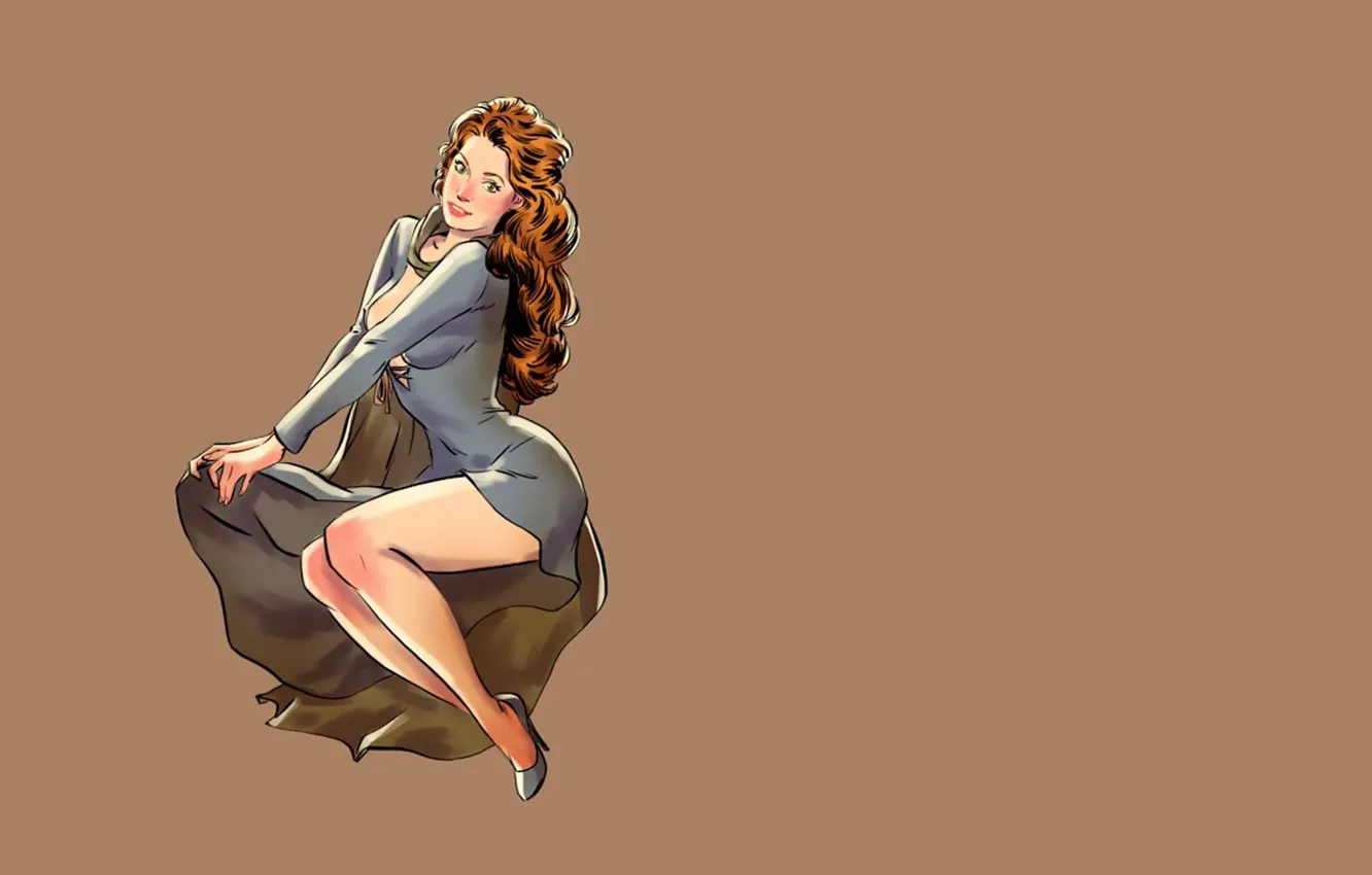 Фото обои fantasy, vintage, pinup, minimalism, background, Game of Thrones, tv series, pinup models