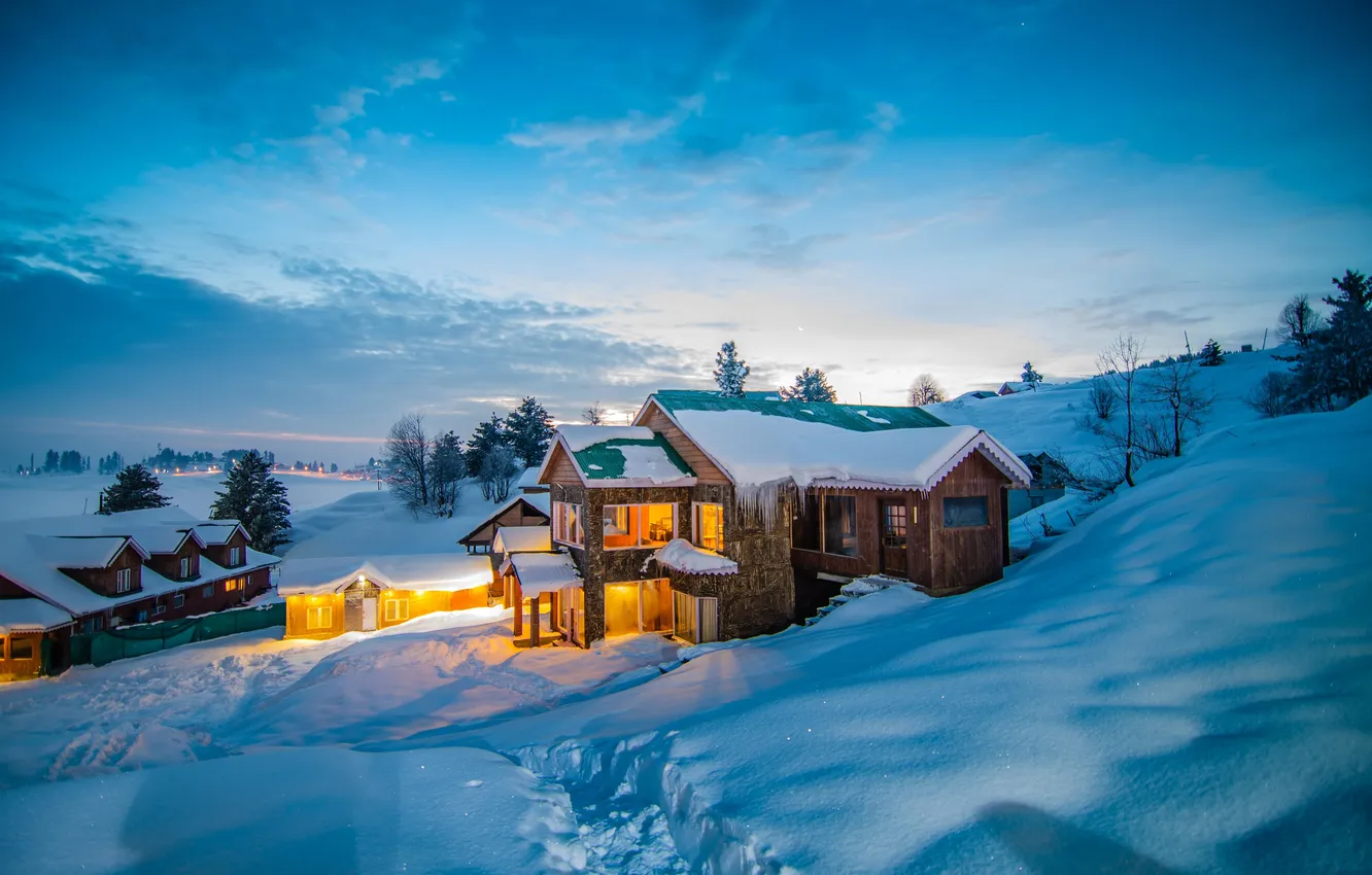 Фото обои photography, architecture, travel, india, tourism, kashmir, snow mountain