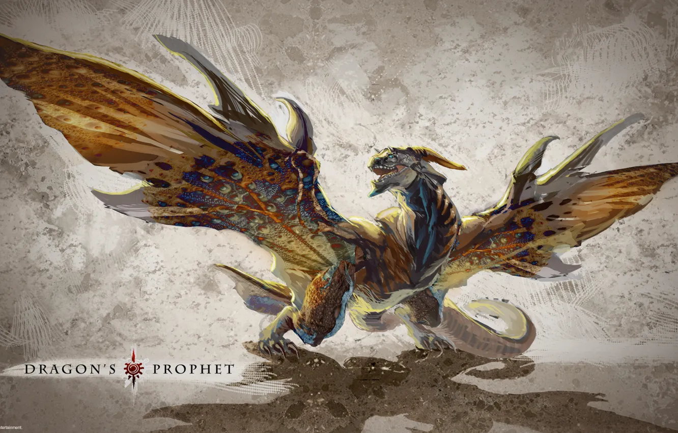 Фото обои дракон, крылья, тень, текстура, ярость, texture, dragon, shadow