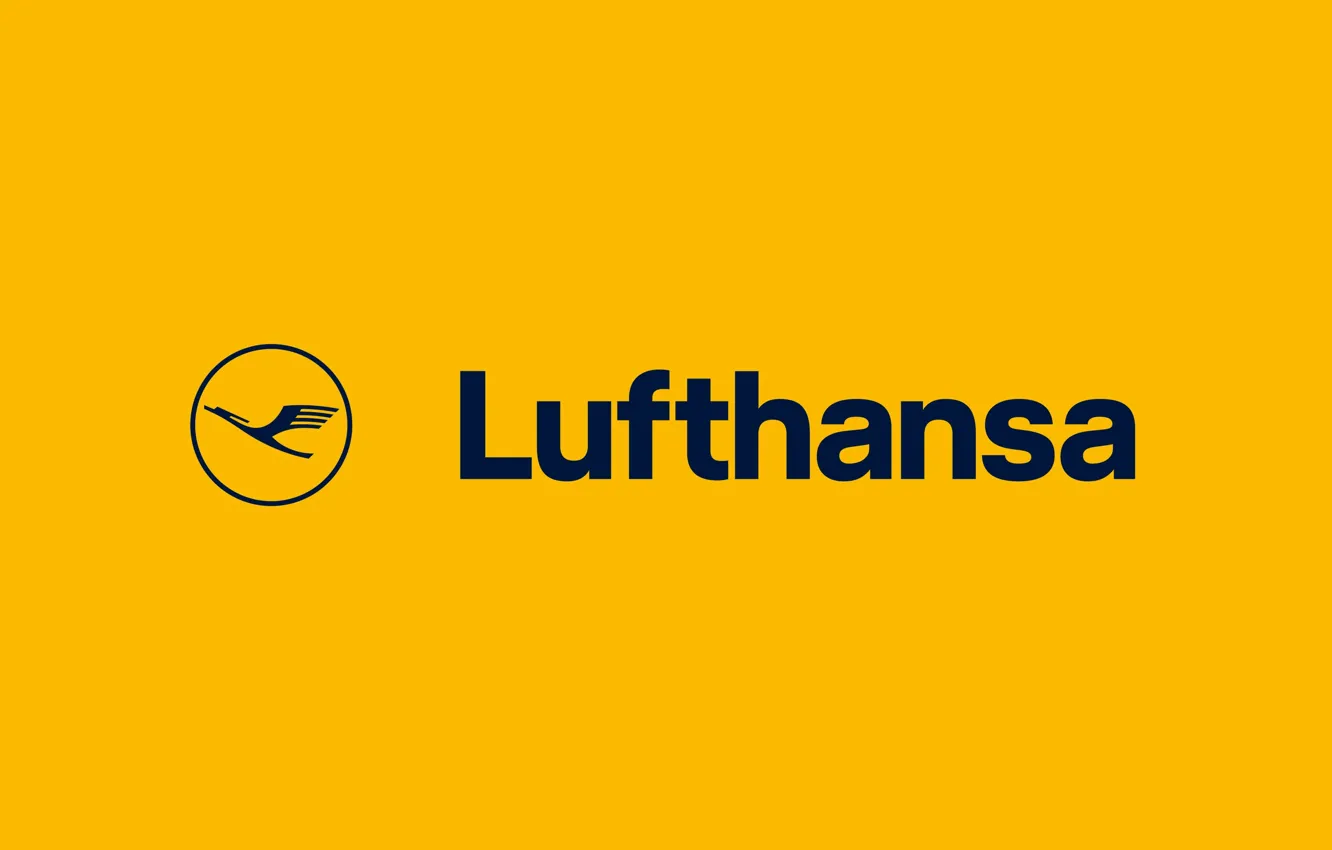 Фото обои logo, Lufthansa, airlines