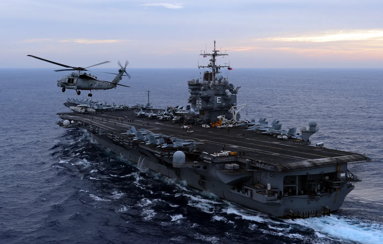 Фото обои оружие, авианосец, USS Enterprise
