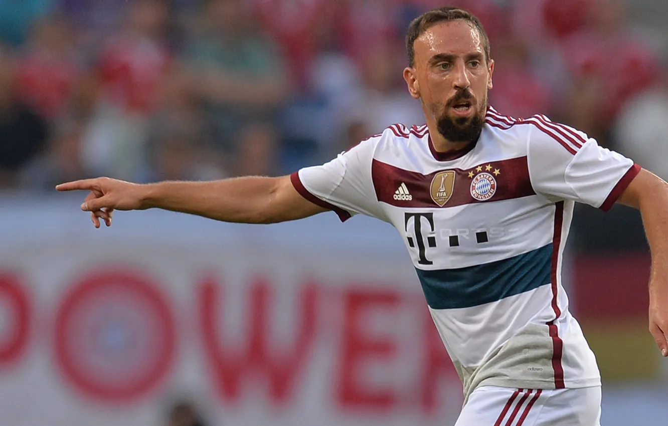 Фото обои футбол, FC Bayern Munich, Franck Ribéry