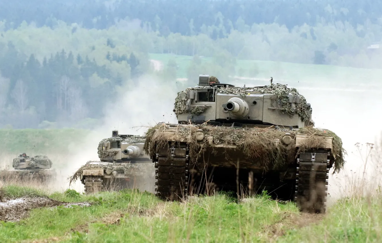 Фото обои оружие, танки, MBT-Leo2A4_AUSTRIA