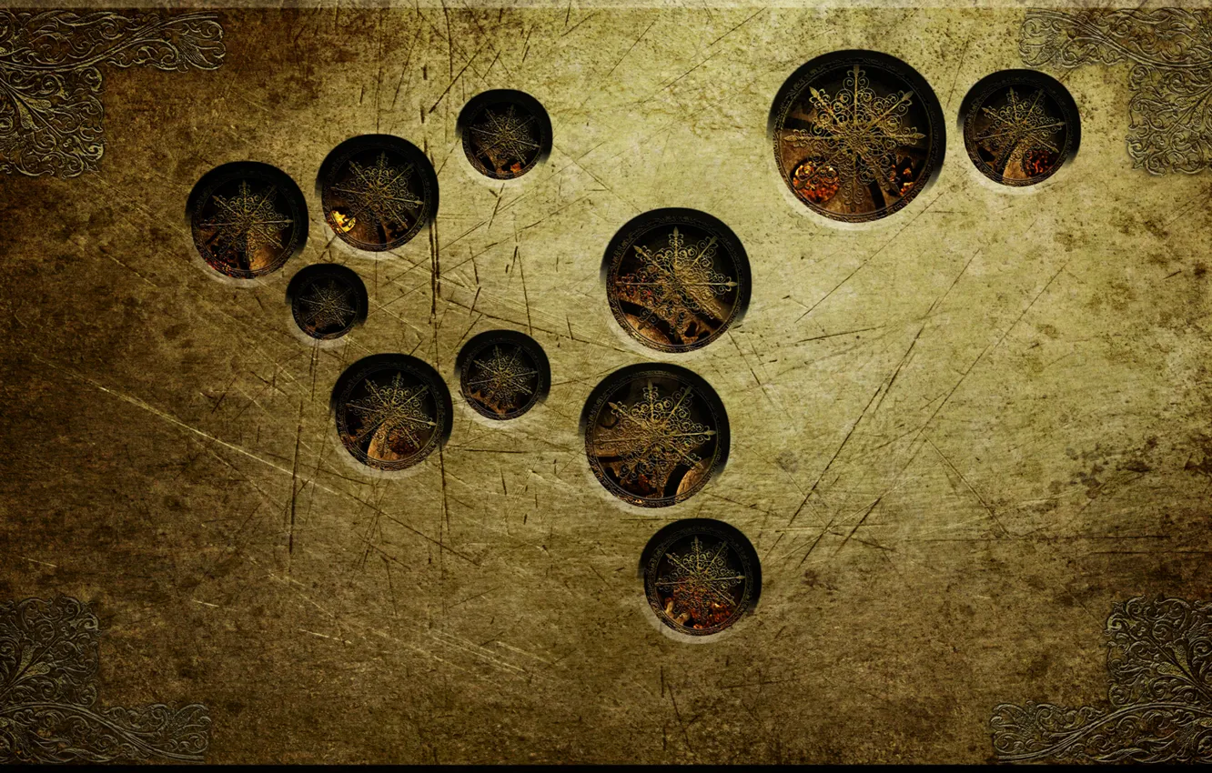 Фото обои круги, абстракция, узоры, текстура, texture, circles, patterns, 1920x1080
