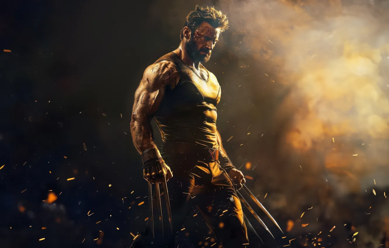 Фото обои wolverine, force, unstoppable