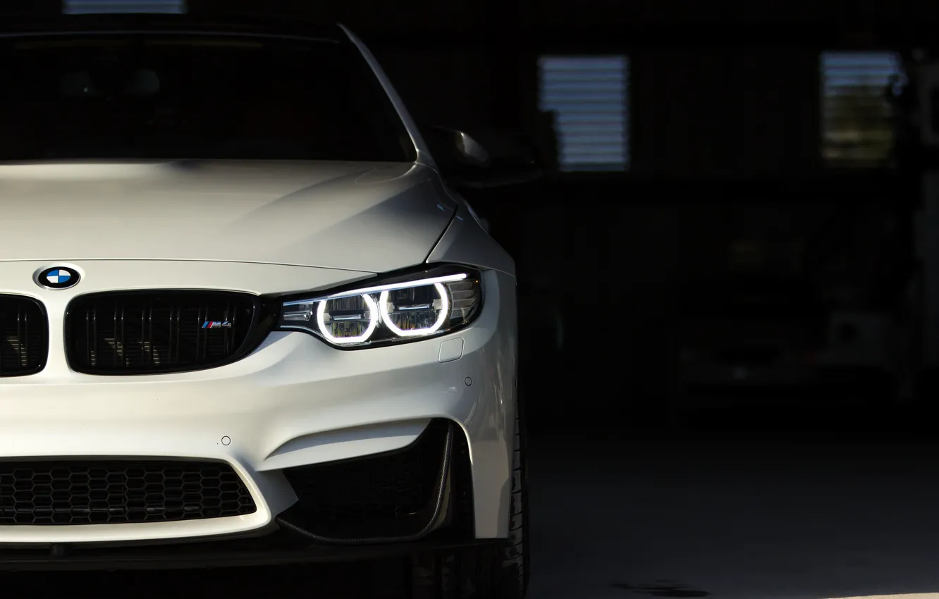 Фото обои BMW, Predator, White, Sight, LED, F83