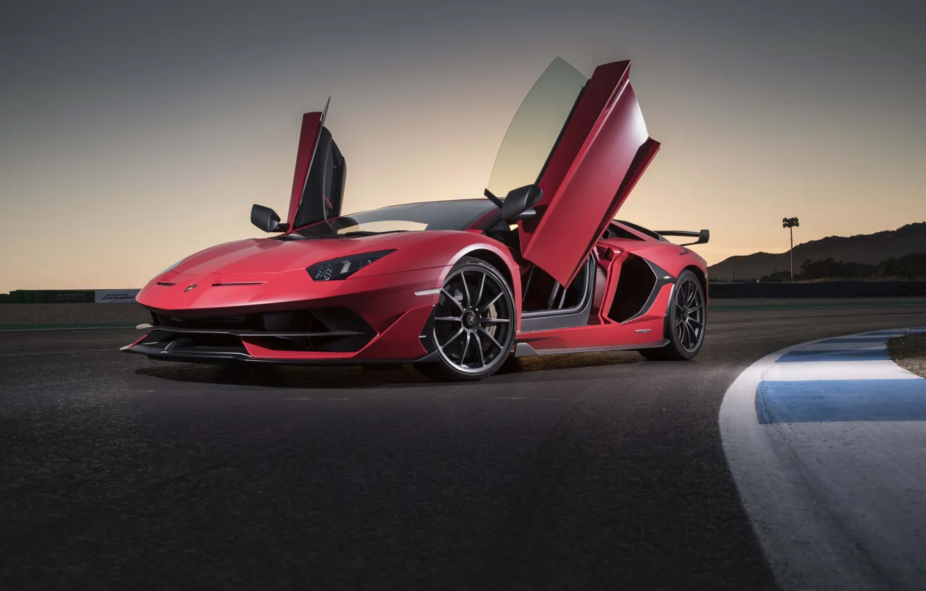 Фото обои Lamborghini, суперкар, 2018, Aventador, SVJ, Aventador SVJ