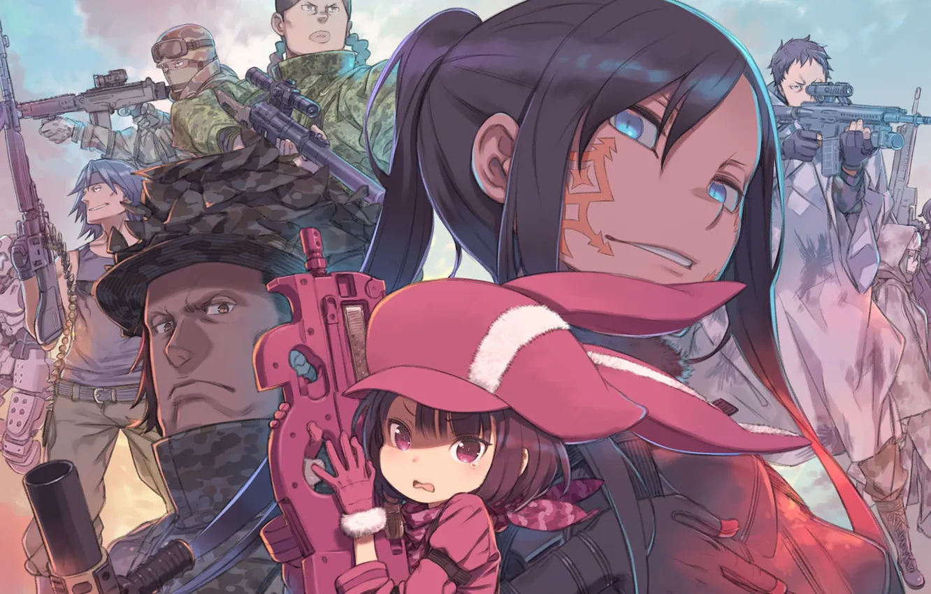 Sword art online alternative gun gale