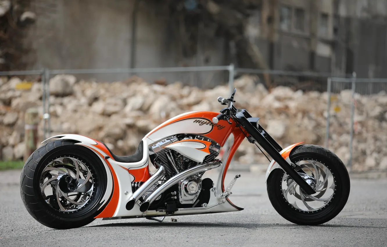 Фото обои Custom, Motorbike, Mystery, Thunderbike, By Thunderbike