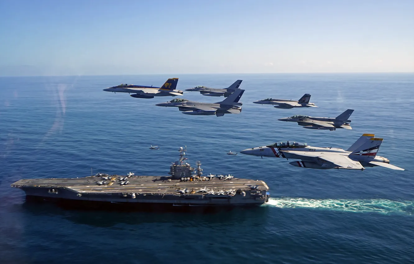 Фото обои оружие, самолёты, USS George Washington