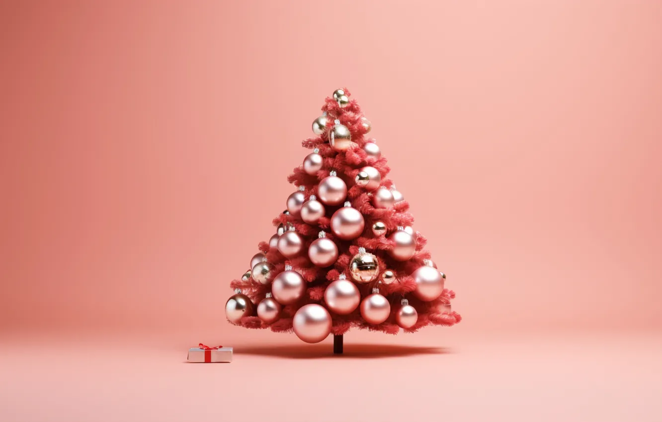 Фото обои украшения, шары, елка, Новый Год, Рождество, подарки, new year, happy