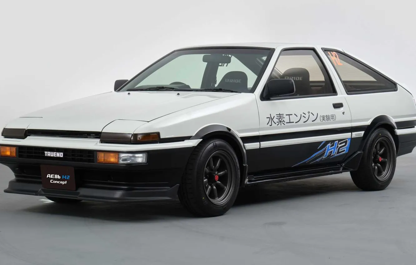 Фото обои Toyota, экстерьер, Тойота, шоу-кар, 2023, Toyota AE86 H2