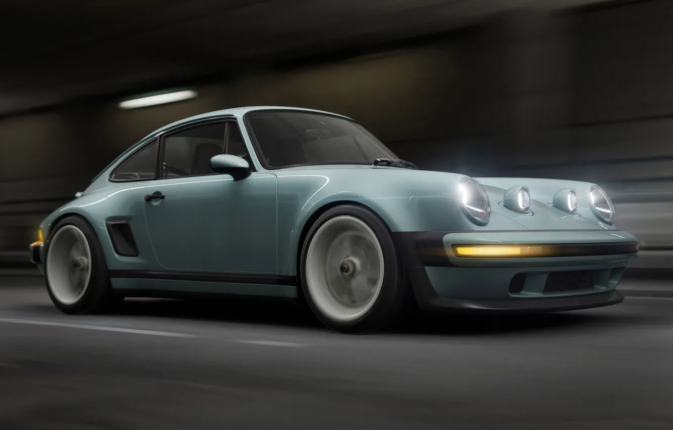 Фото обои 911, coupe, singer, carrera, 2160p